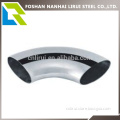 Stainless steel pipe elbow